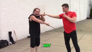 Unleash Self-Defense: Master Stick & Knife Disarms NOW! #shorts