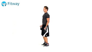 How To Do: Kettlebell Biceps Curl - Underhand Grip Drag | Arm Workout Exercise