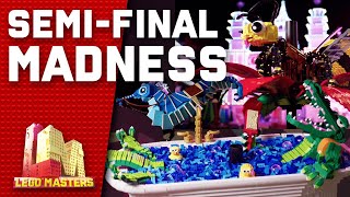 Pressure kicks in to secure placing in finals in mammoth Carousel Challenge | LEGO Masters Australia