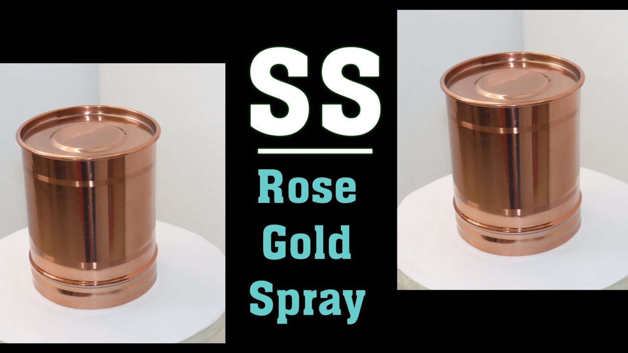Ss Rose gold spray on door handle #evabright #gold #pvdcoating