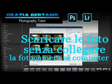 Come scaricare le immagini dalla fotocamera senza collegarla al computer.