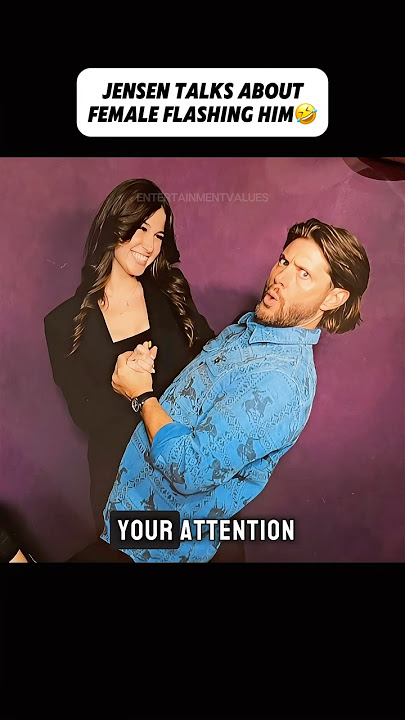 Jensen Talks About Female Fans Flashing Him🤣 #shorts #jensenackles