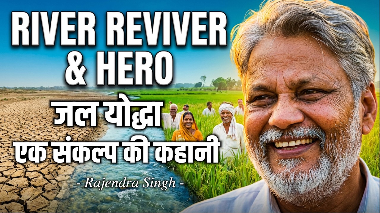 संकल्प से परिवर्तन तक: जल बचाने की कहानी | Waterman of India Rajendra Singh Ji