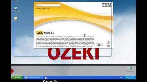 Send SMS from Lotus Notes - Configuring the calendar