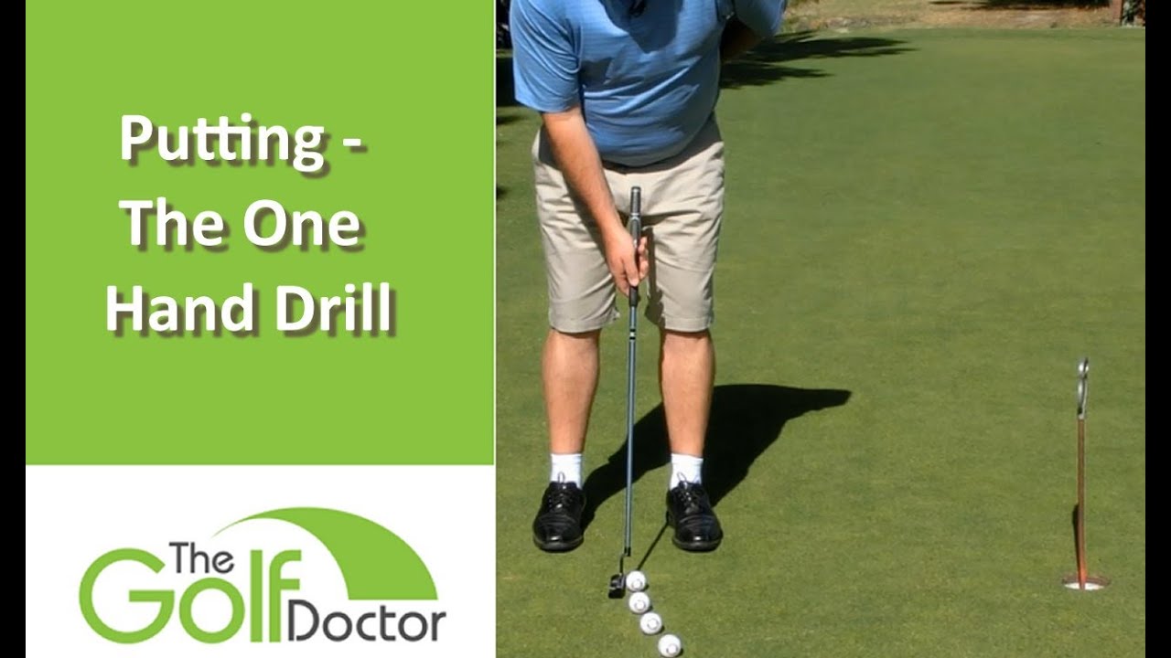 The One Hand Putting Drill YouTube