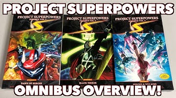 Project Superpowers Omnibus Vol 1 - 3 Overview!