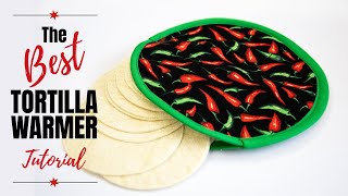 How to Sew an Insulated Tortilla Warmer | The BEST Tortilla Warmer Tutorial | DIY Tortillero de Tela