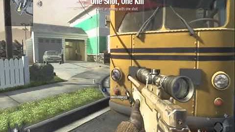 Optic Predator-How to Quick Scope in Black OPs