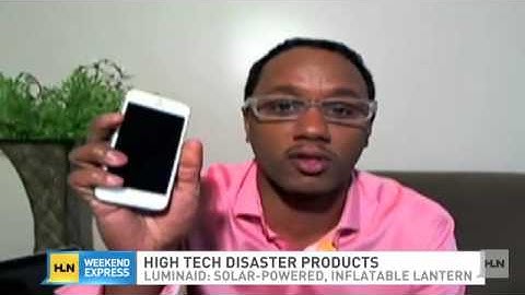 Technology that can help when disaster strikes