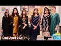 Good Morning Pakistan - Abeel Javed & Nadia Hussain - 2nd April 2021 - ARY Digital Show