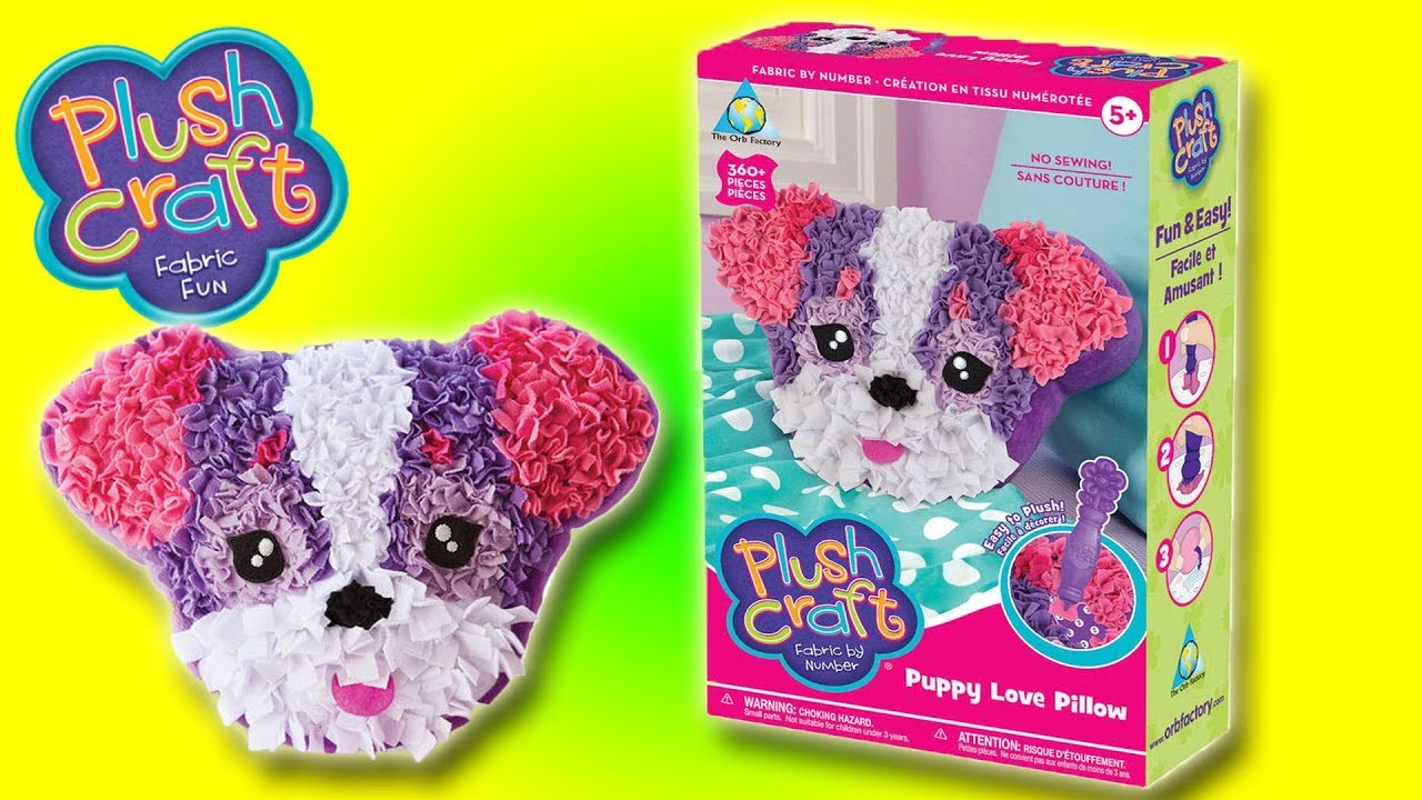 Plush Craft Fabric Fun Puppy Pack from ORB Factory 