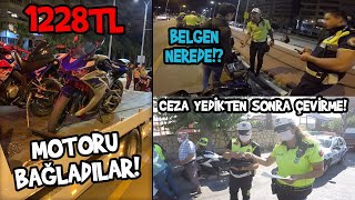 Egzozdan Ceza Yedi̇m Motoru Bağladilar