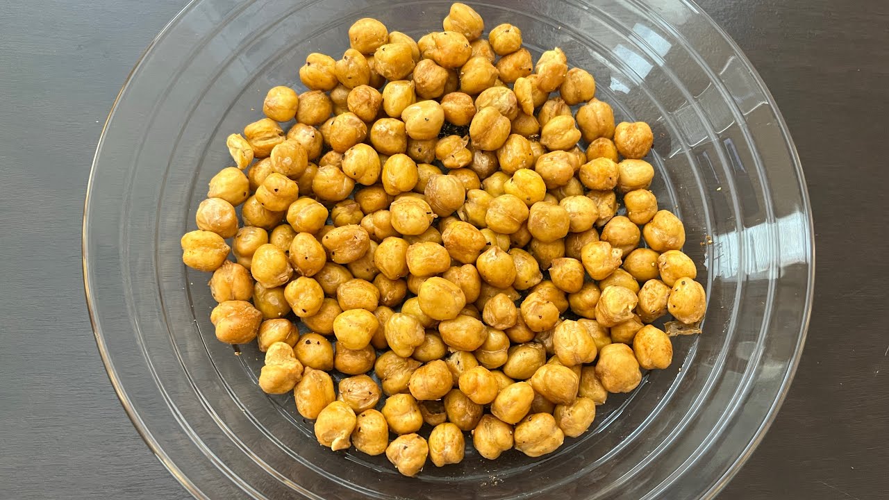Crispy Chickpeas/Garbanzo beans/ Air fryer recipe YouTube