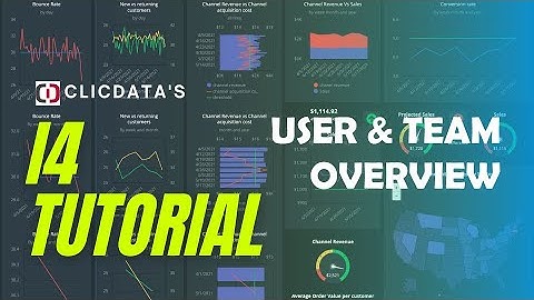 Users & Team Overview - i4 ClicData tutorial