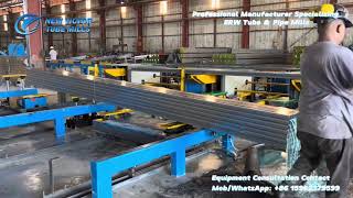 Tube mill, Pipe mill, VZH-127Q, steel pipe making machine, automatic stacking machine
