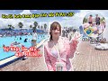 Vợ Nhật Megumi Lần Đầu Mặc Bikini Đi Tắm Biển | Cuối Tuần Đi Bơi Công Viên Nước Cùng Gia Đình Em Vợ