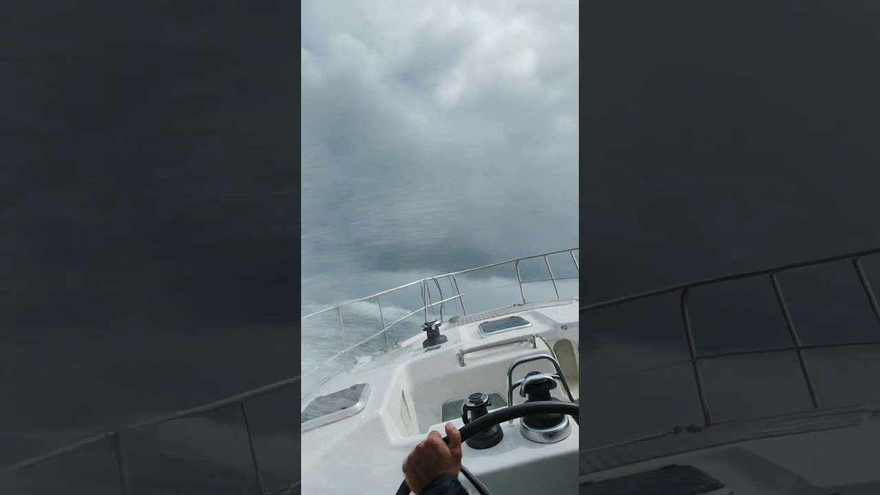 When a monster wave hits you directly in the face! Watch until the end! 🌊😱🛥️ #wavemania #waverunners