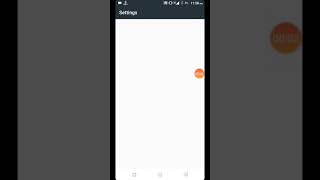 Q  Mobile Infinity E Lite setting view
