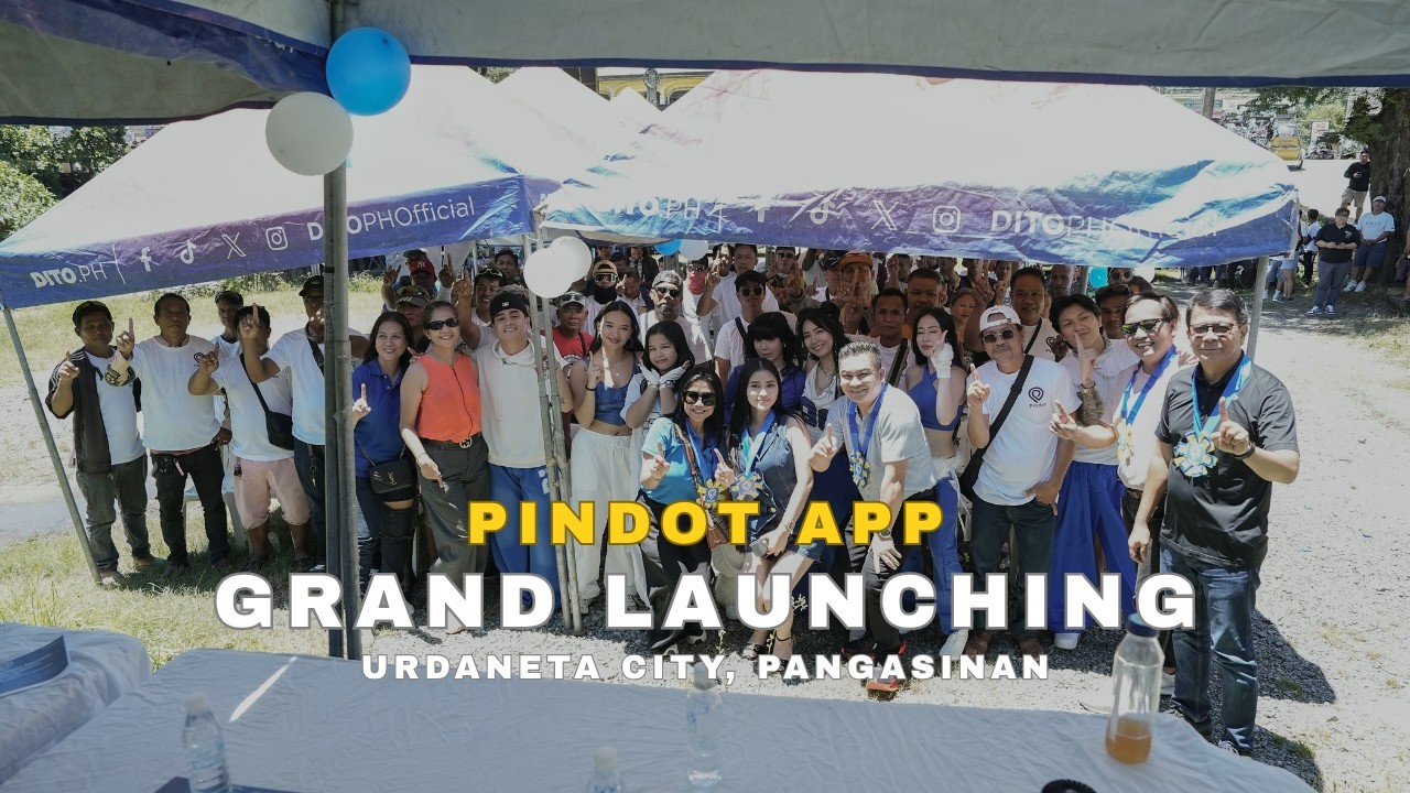 Pindot Urdaneta Pangasinan Launch video thumbnail