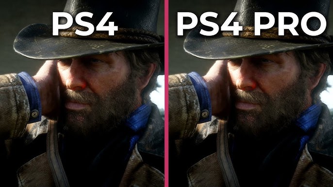 narre identifikation God følelse Red Dead Redemption 2 | PS4 Pro VS PS4 Slim VS PS4 | Graphics Comparison -  YouTube