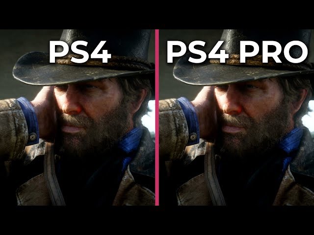 Red Dead Redemption 2 PS4 Pro VS PS5 Graphics Comparison Gameplay