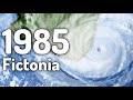 1985 Fictonia Hurricane Season Animation (Hypothetical)