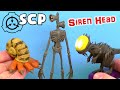 Making SIREN HEAD, SCP-745 and SCP-075  with Clay