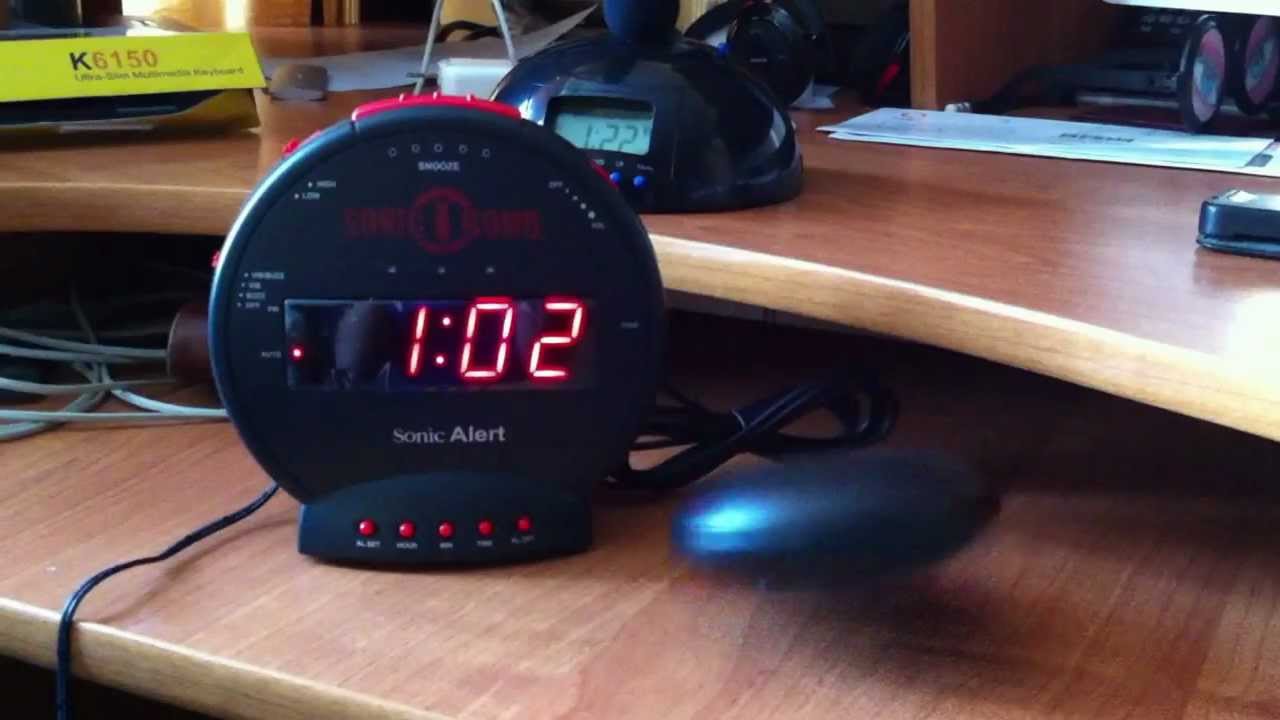 Sonic Bomb Alarm Clock - YouTube