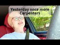 【Yesterday once more/Carpemters】ボイストレーナーが歌ってみた