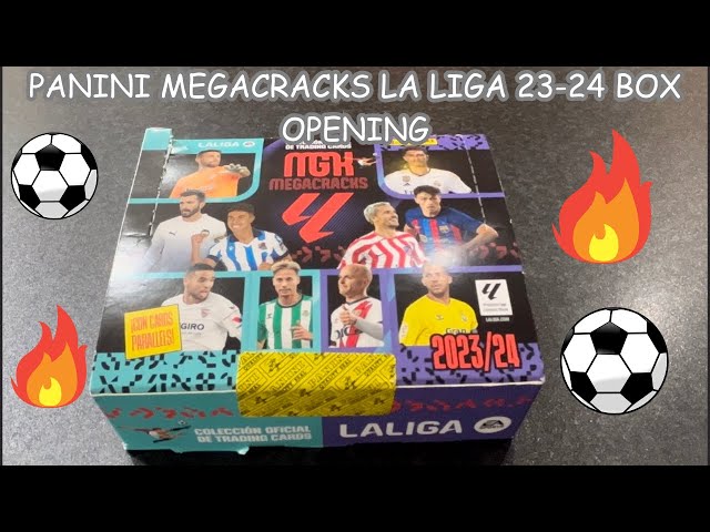 NEW* PANINI MEGACRACKS LA LIGA 23-24 BOX OPENING!!! 