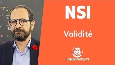 Validity - NSI - First - The Good Teachers