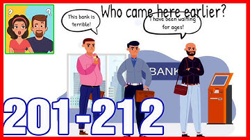 Who is? Level 201 202 203 204 205 206 207 208 209 210 211 212 Solution or Walkthrough