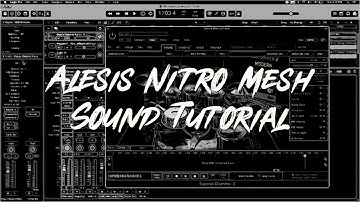 How To Record Alesis Nitro Mesh |  Sound Settings (Tutorial)