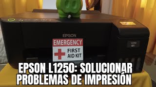 EPSON L1250: Cómo solucionar problemas de impresión fácil y sencillo !