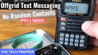 Offgrid Text Messaging with APRS & SMSGTE- No Random Contacts Series screenshot 5