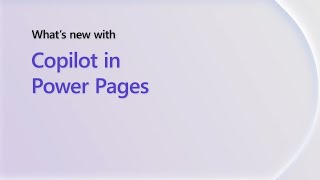 Copilot in Power Pages | Power Platform Shorts