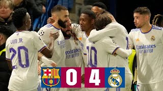 The El Clasico Showdown Barcelona vs Real Madrid 0-4 - Watch the Best Moments Here