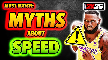 Watch, if you have SPEED on NBA 2K26