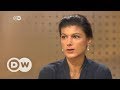 #DeutschlandWaehlt: Das Interview mit Sahra Wagenknecht, DIE LINKE  | DW Deutsch