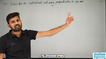 L39 Sources of Error in Theodolite Work | Surveying || GATE ESE || Ankit Gupta Sir