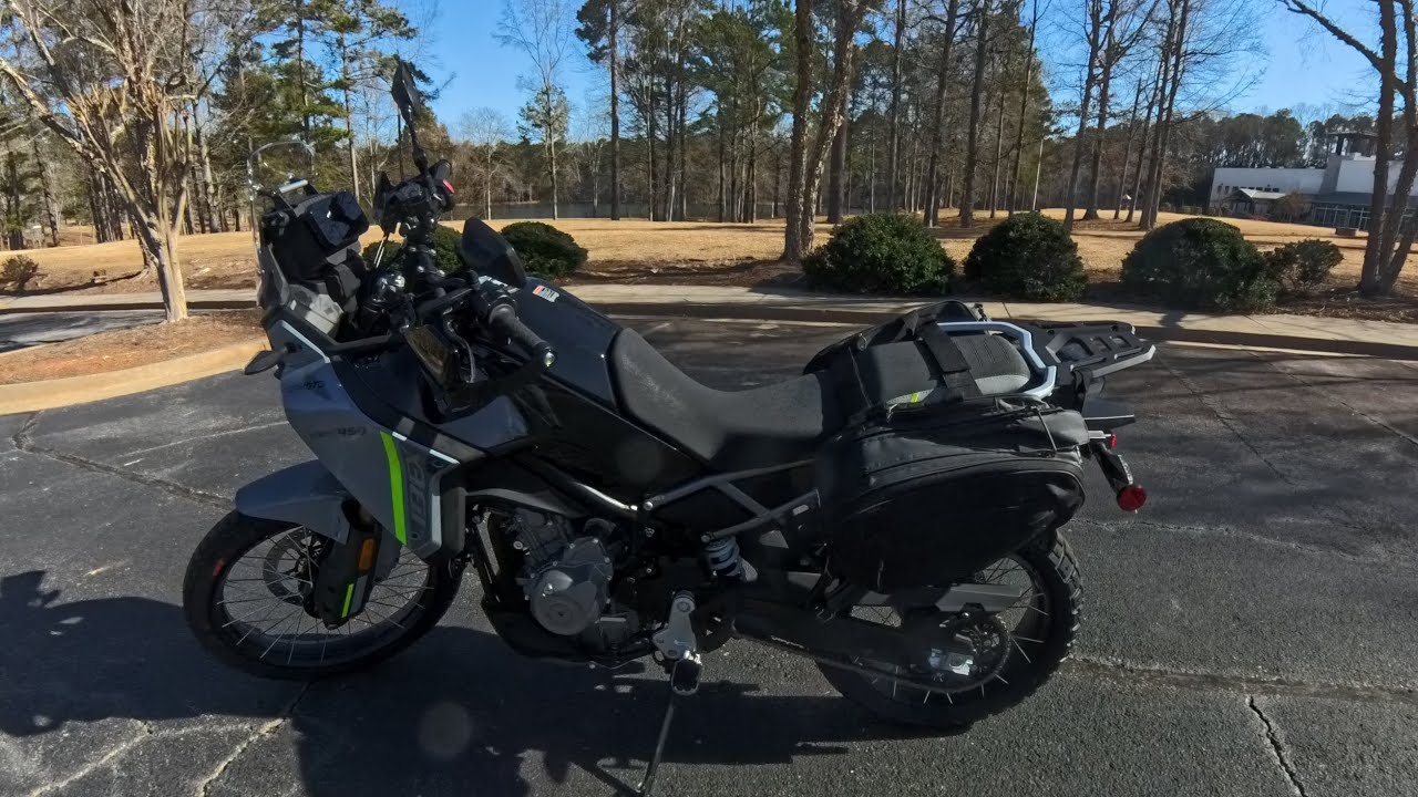 My first real ride around town on my new CFMOTO Ibex 450 (known as the ...