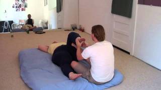 Thai Massage Mat Techniques for Hamstring Compression