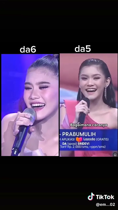 Menurut kalian. suara sridevi pas di da5 dan da6 mirip gk