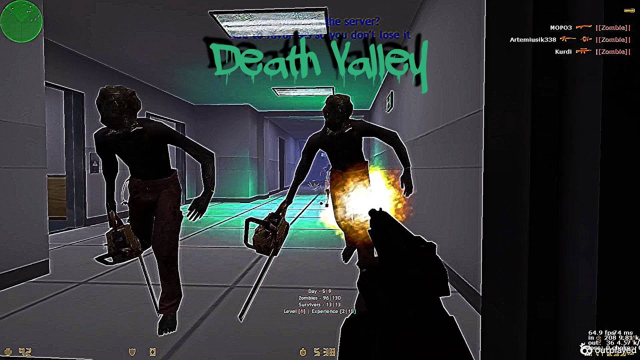 Death Valley [Zombie Riot] | Next21.ru map zr_resident_evil - YouTube