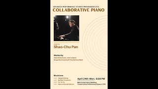 APS Recital: Shao-Chu Pan, piano