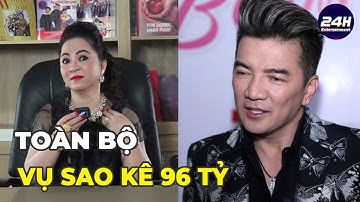 Toàn bộ vụ bà Phương Hằng tuyên bố đang giữ sao kê 96 tỷ của Mr Đàm Vĩnh Hưng