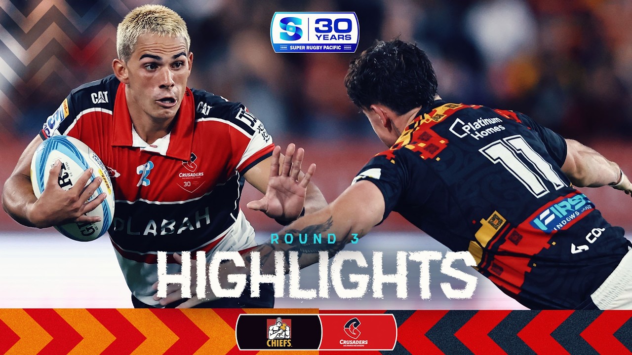 HIGHLIGHTS | CHIEFS v CRUSADERS | Super Rugby Pacific 2026 | Round 3