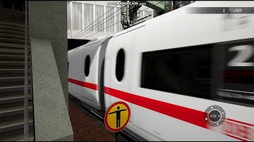 TSW3: Ice3 (i used to drive it) Departs Kassel-Wilhelmshöhe