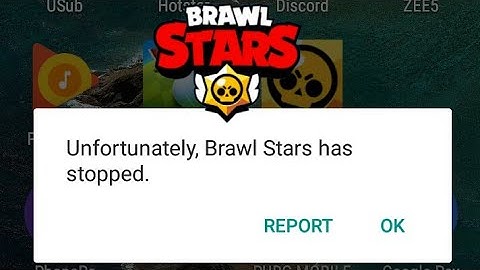 Brawl Stars unfortunately stopped error solved!!!???