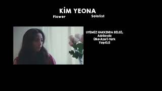 KİM YEONA JİSOO FLOWER COVER/@DahyunnieYT @ilaydwqs